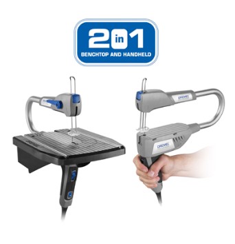 Dremel Moto-Saw MS20 Compact Scroll Saw – Detachable Coping Saw for Precise Wood Cutting